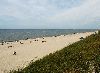 Пляж на берегу Балтийского моря у Ниды